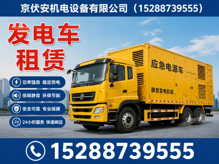南昌发电车出租展示图
